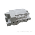 Ductile iron multi-way valve castings